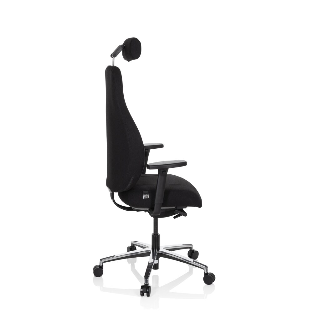 High End Bürostuhl RESISTIO Stoff mit Armlehnen (höhenverstellbar) hjh OFFICE