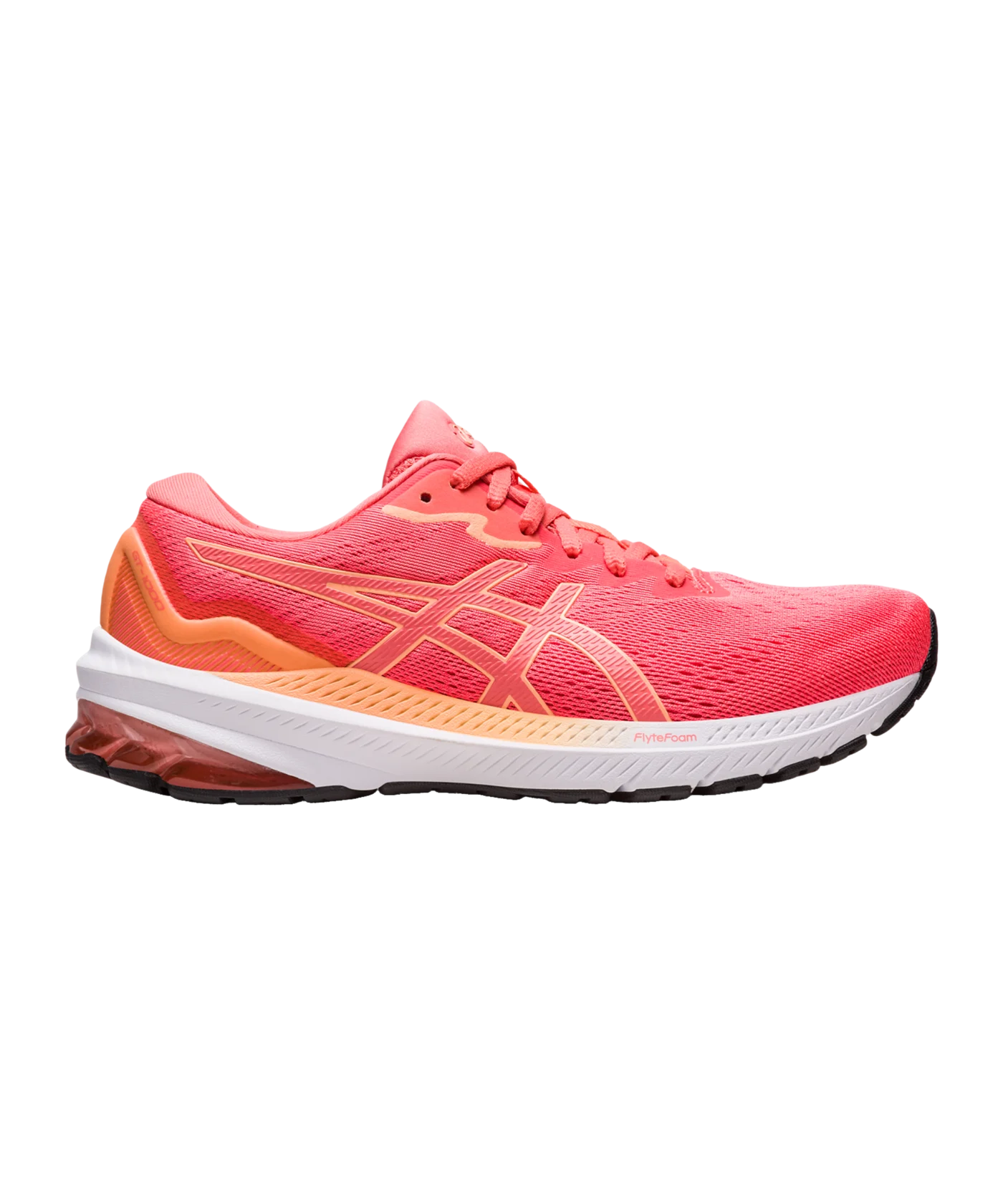 Asics GT-1000 11 Damen Rot Orange F700 Laufschuh