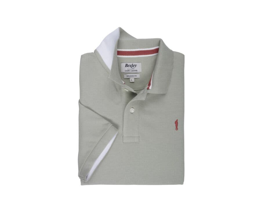 Polo homme Vert Tilleul - ANDY II