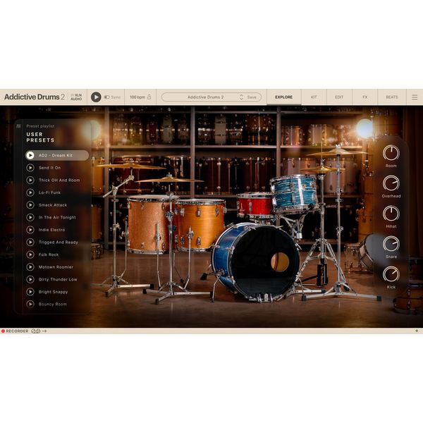 XLN Audio Addictive Drums 2 Custom
