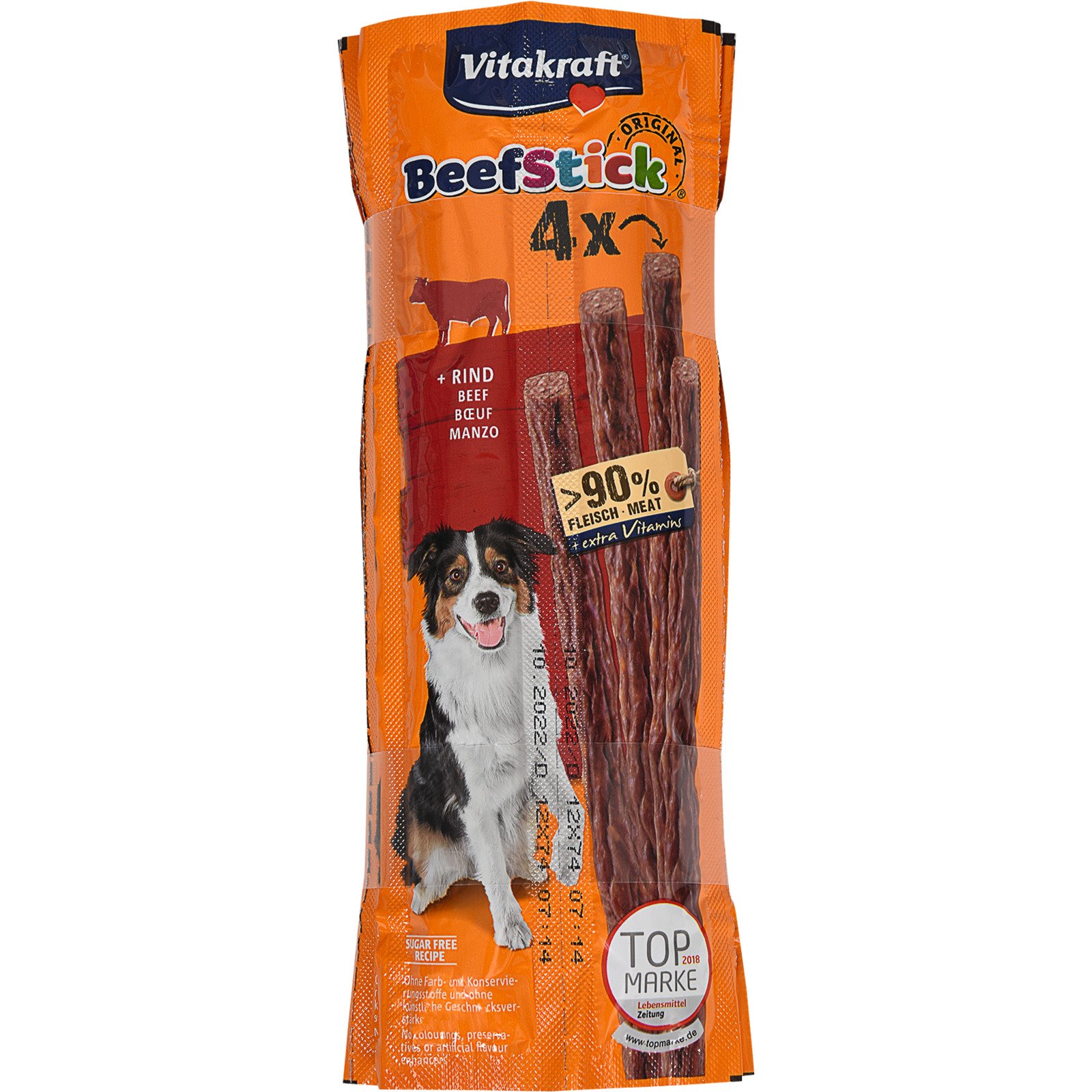 Vitakraft MP Beef Stick Rind 4 x 4