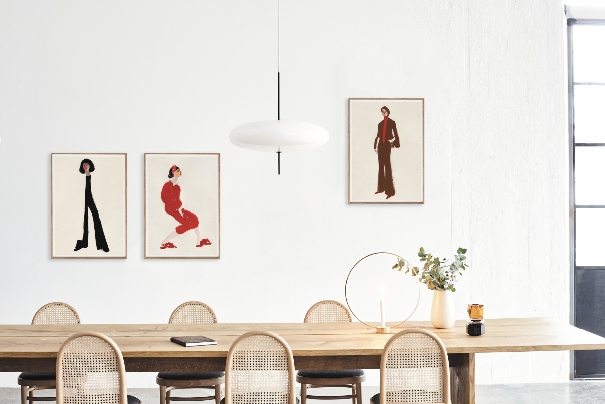 Poster Black Pants 30 x 40 cm