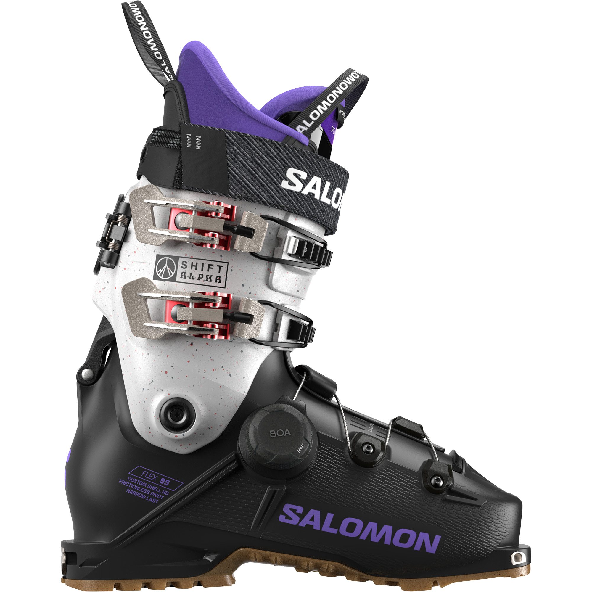 Salomon Shift Alpha BOA® 95 W GripWalk® Freetouring Skischuhe Damen schwarz