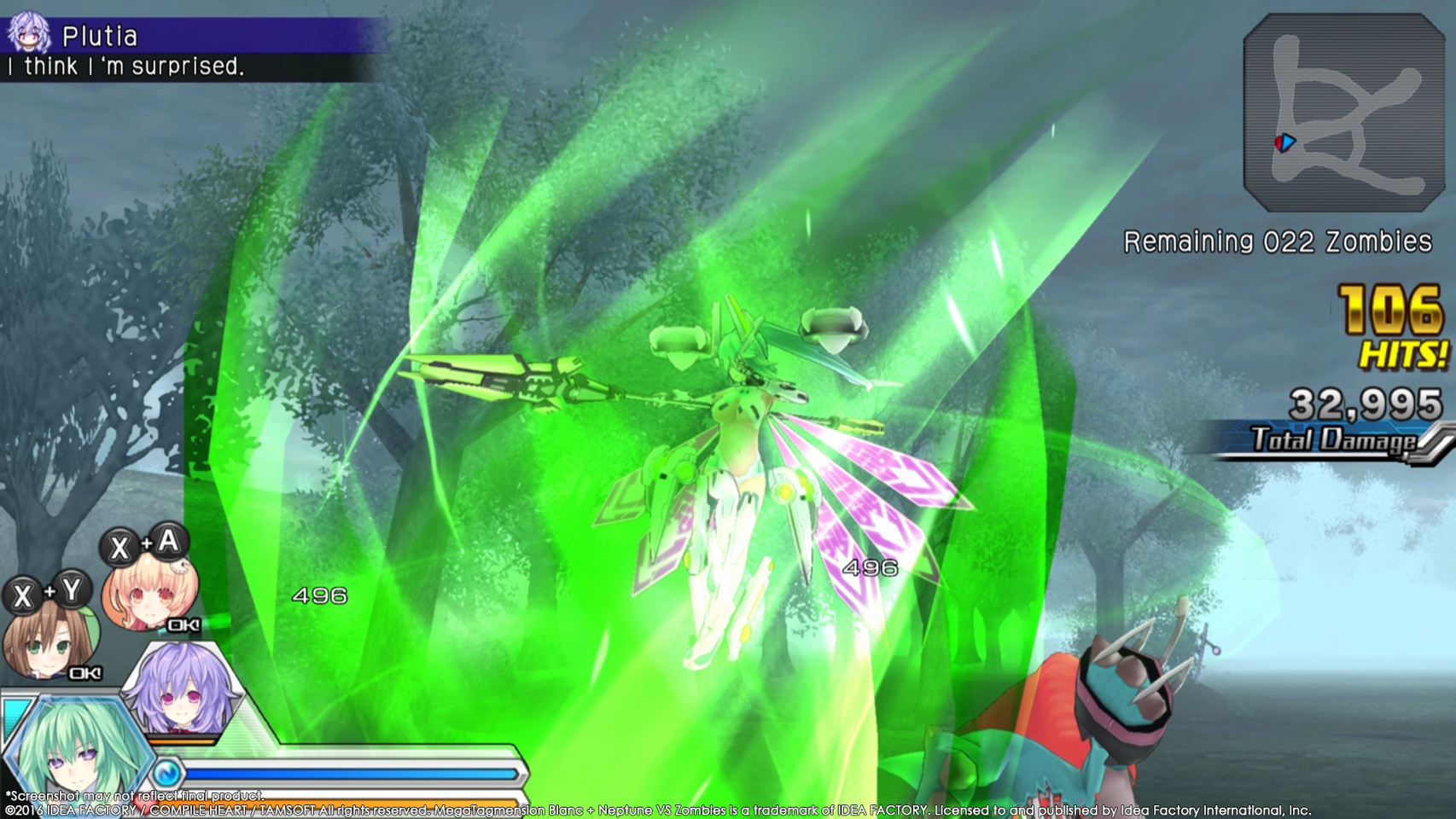 MegaTagmension Blanc + Neptune VS Zombies- PC