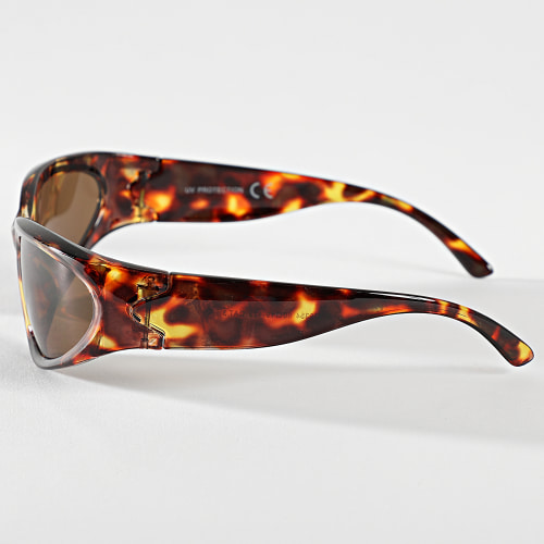 Lunettes De Soleil Fauve Marron