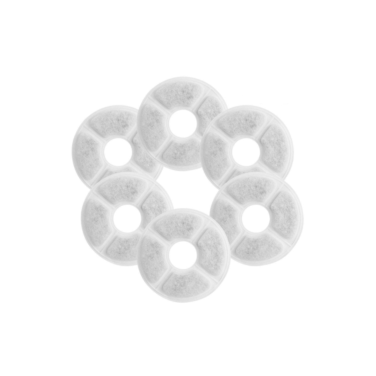 Filter for vannfontene for kjæledyr 6-pakning