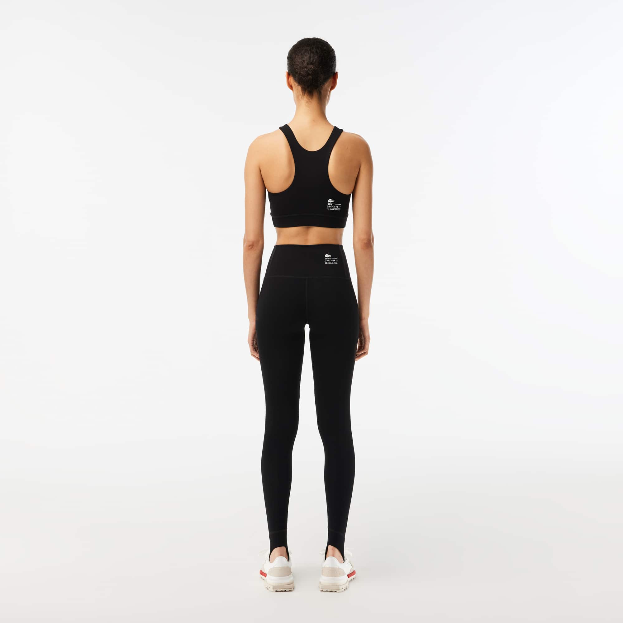Legging fuseau femme Lacoste en polyamide recyclé Pantalons de survêtement - Noir - Lacoste - Femme