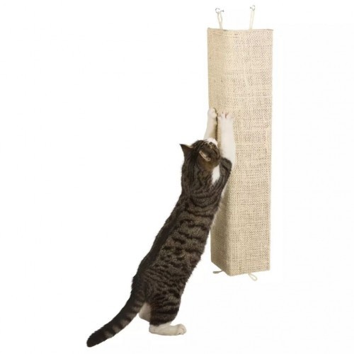 Arranhador bege para gatos