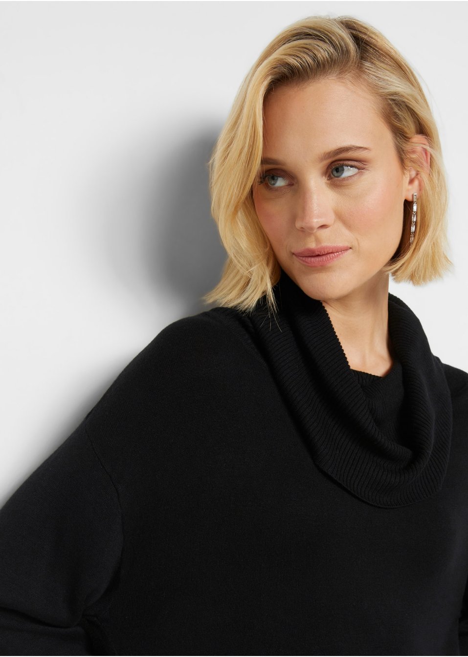 Pull long avec franges