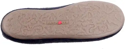 Haflinger zwart 481006 - maat 42 pantoffel zwart - maat 42 Calandschoen