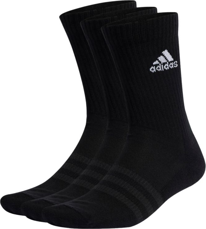 AdidasCushioned Crew Socken 3er - schwarz