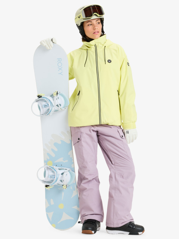 Landscape 10K Veste de snow technique Jaune Femme