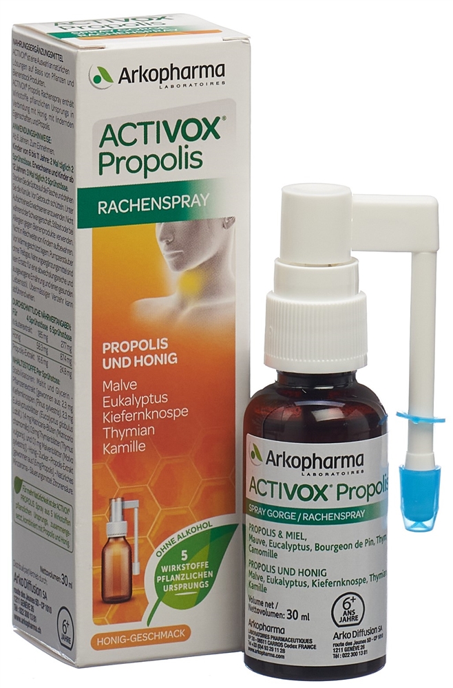 ACTIVOX Propolis Rachenspray<br>30 ml, Flasche, Spray