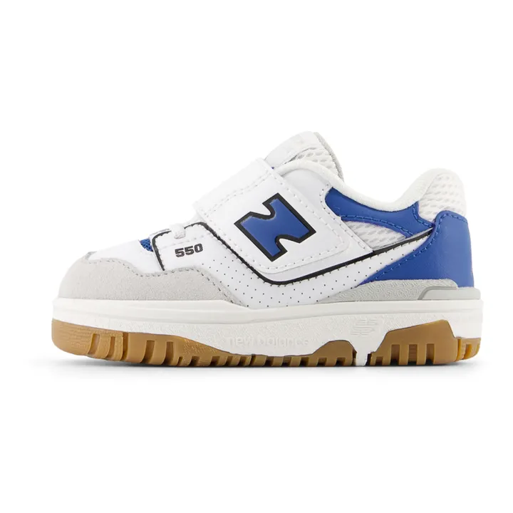 New Balance Baskets Lacets et Scratchs 550 | Bleu