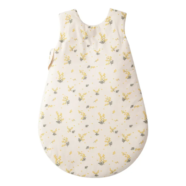 garbo&friends Gigoteuse en percale de coton Mimosa | Blanc cassé