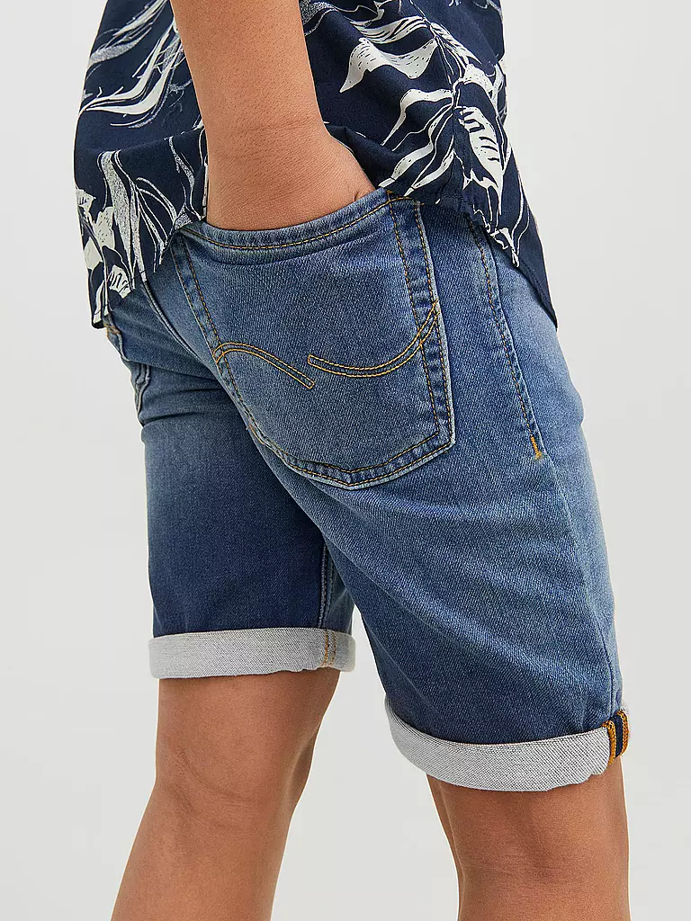 JACK & JONES Jungen Shorts JJIRICK  blau
