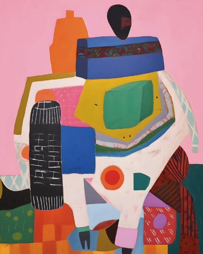 Art Print Battle of Colour