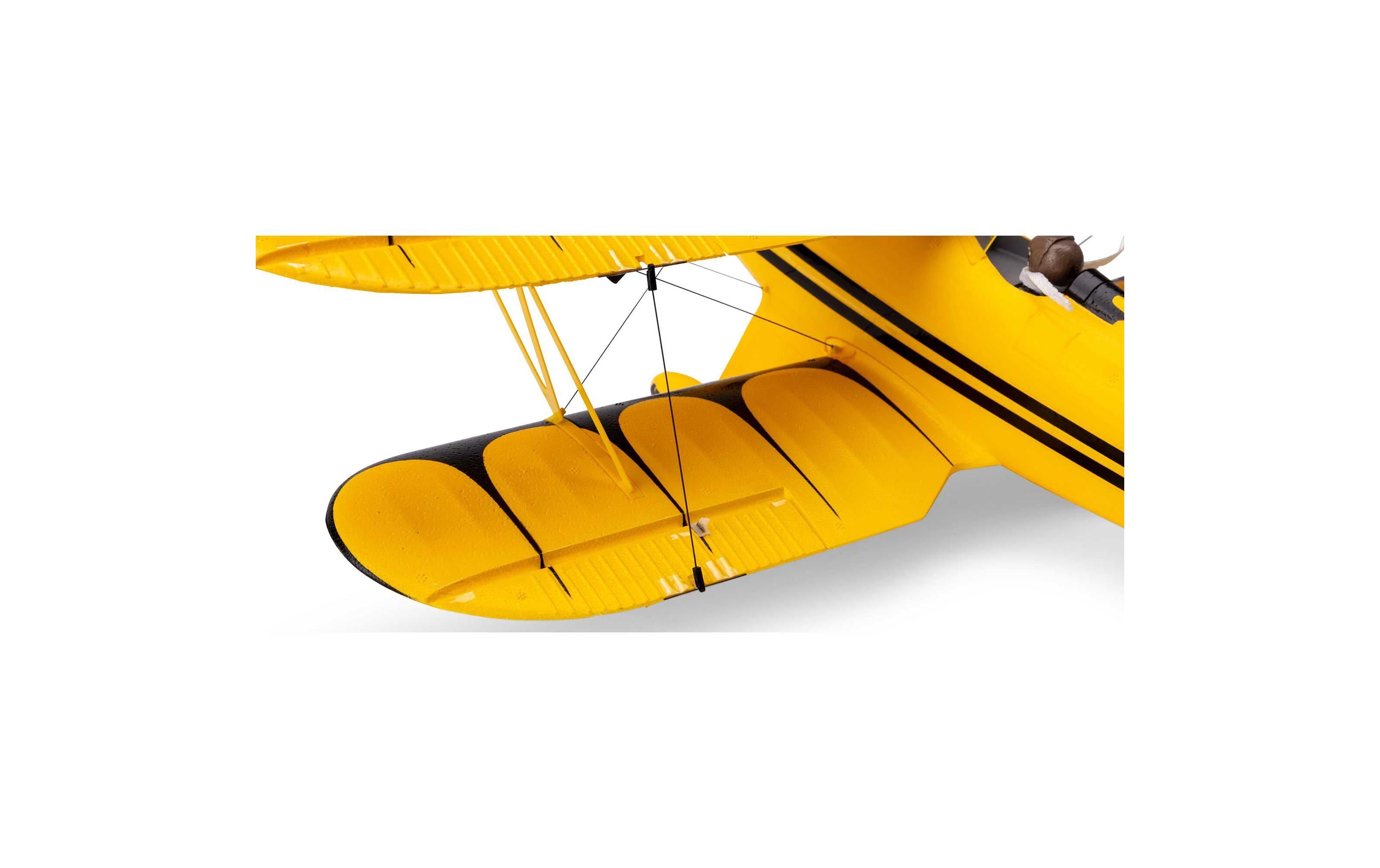 Doppeldecker UMX WACO 550 mm Gelb, BNF Basic<br>UMX Scale Doppeldecker mit Brushless Antrieb und Spektrum Technik