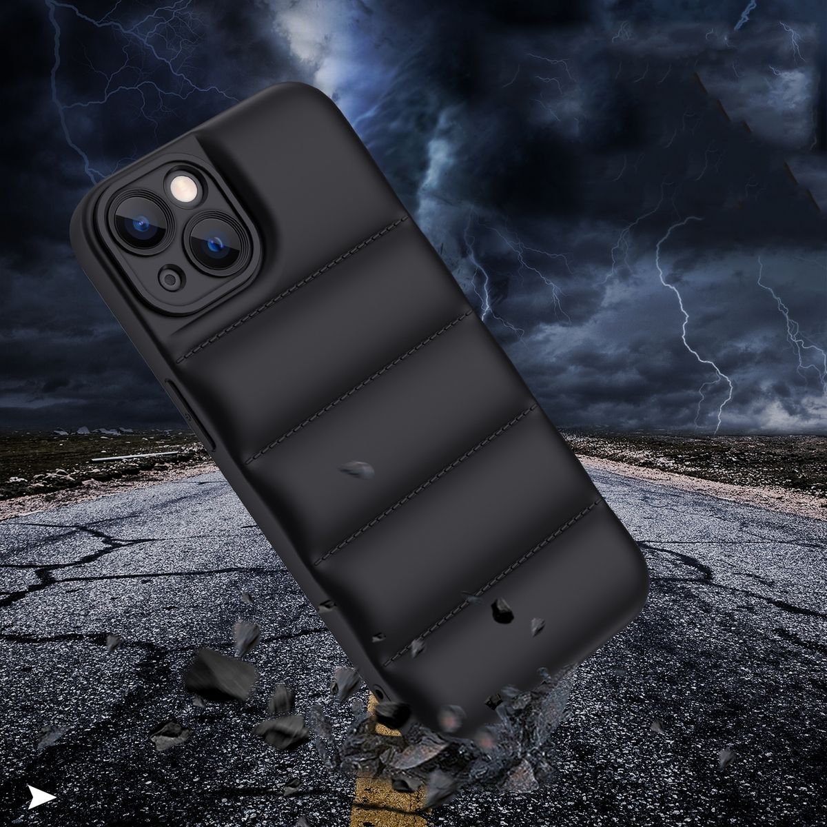 Schutz Handy Hülle für Apple iPhone 15 Case Cover Airbag Bumper Etuis Schale Neu