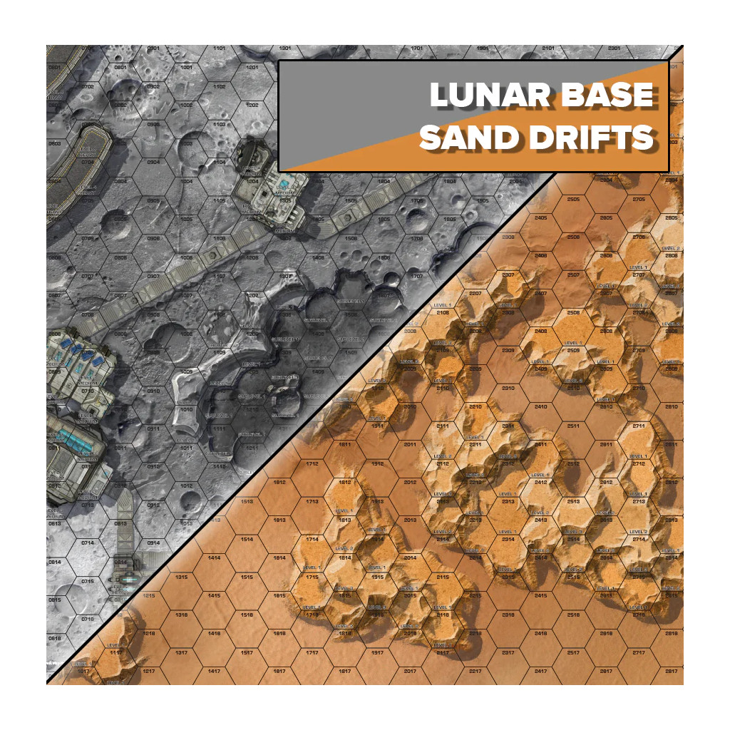 BattleTech Neoprene Battle Mat - Alien Worlds