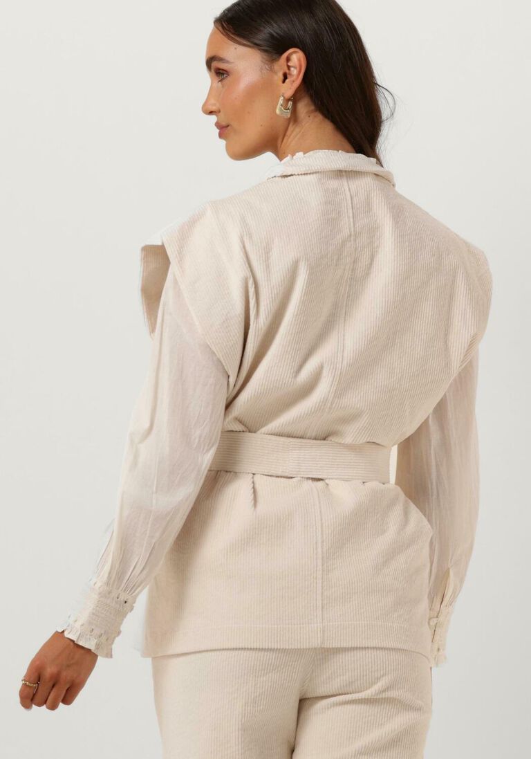CIRCLE OF TRUST beige circle of trust gilet nori gilet
