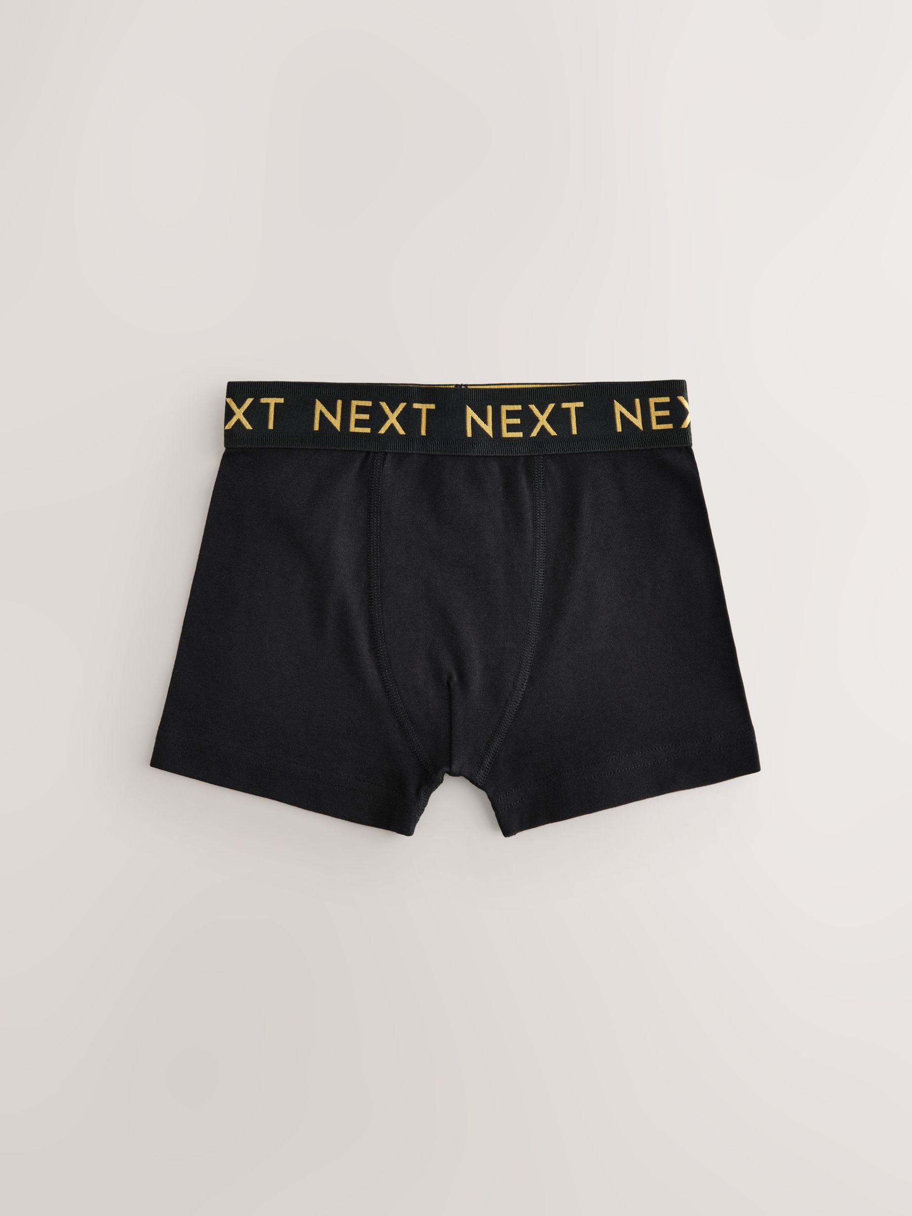 Zwart met luxe goudkleurige tailleband - Verpakking van 5 trunks (1,5-16jr)