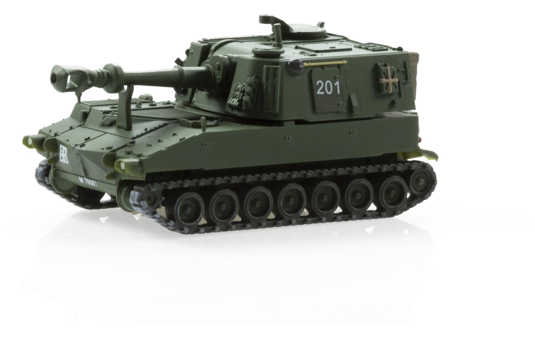Panzerhaubitze M 109 Jg 66 mit Kurzrohr 1:87H0 Panzer Sammlermodell