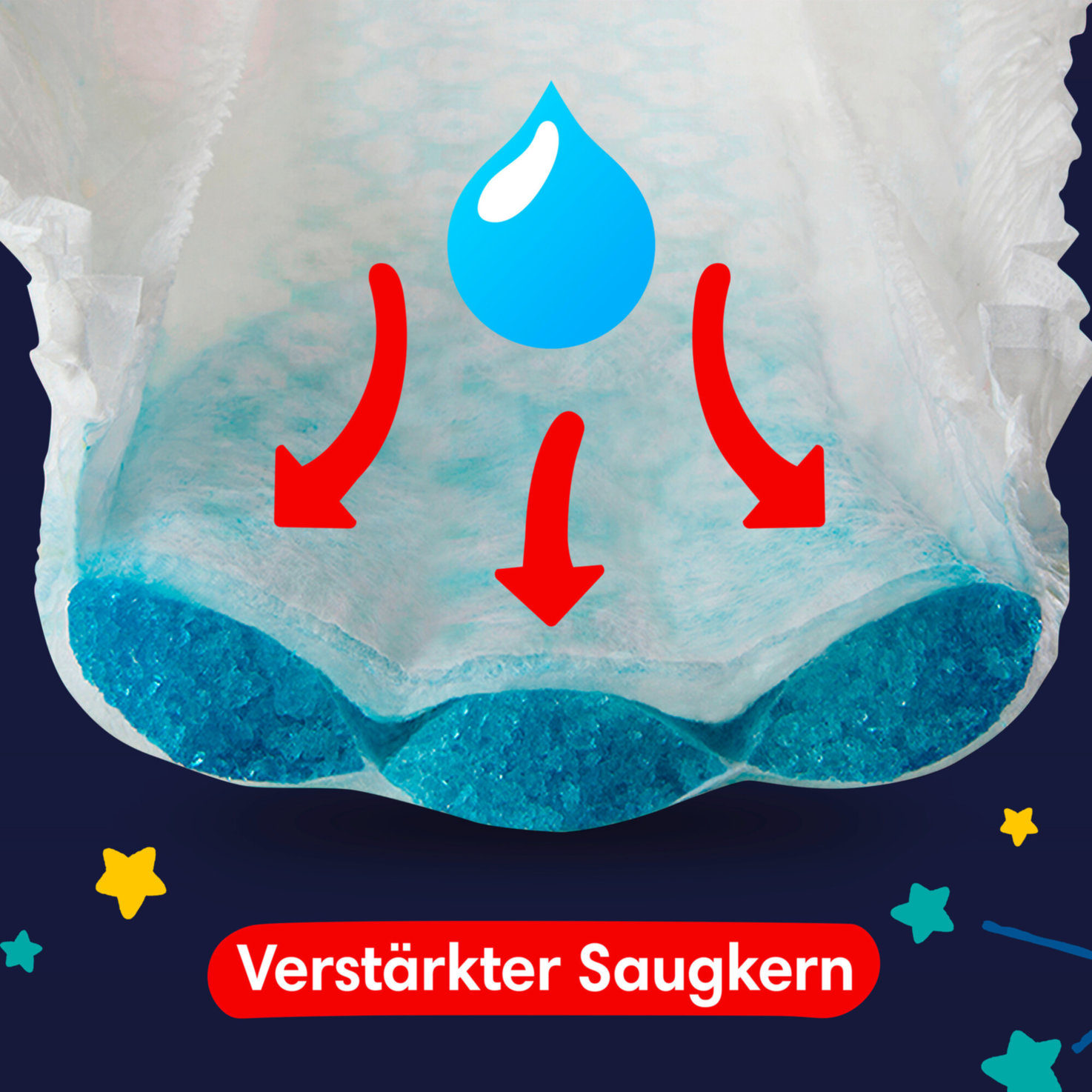 Pampers Baby-dry Night Pants Grösse 4, 180 Windeln