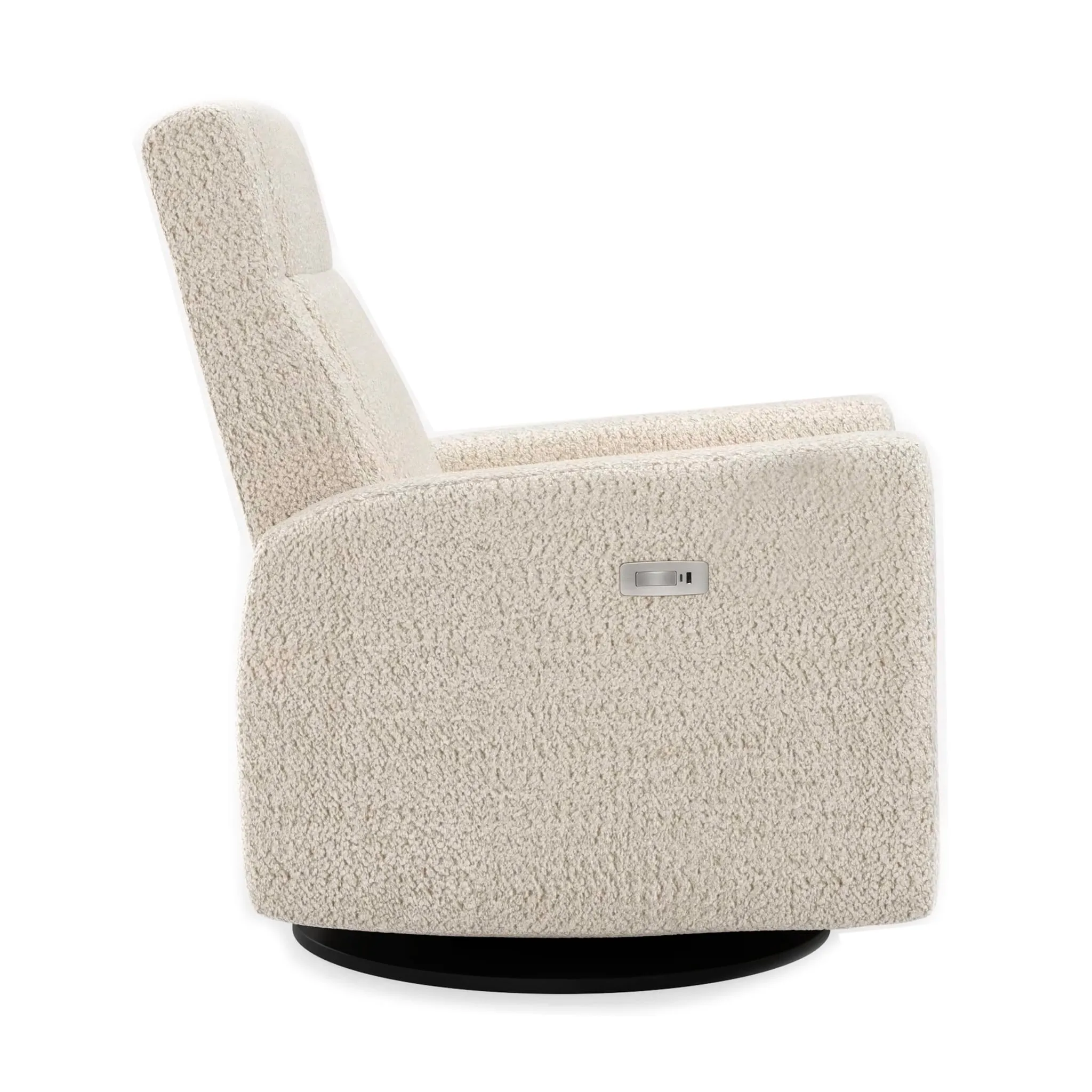 Jaymar BB Fauteuil Berçant et Pivotant Nelly - Puppy Sand avec Mécanisme Électrique