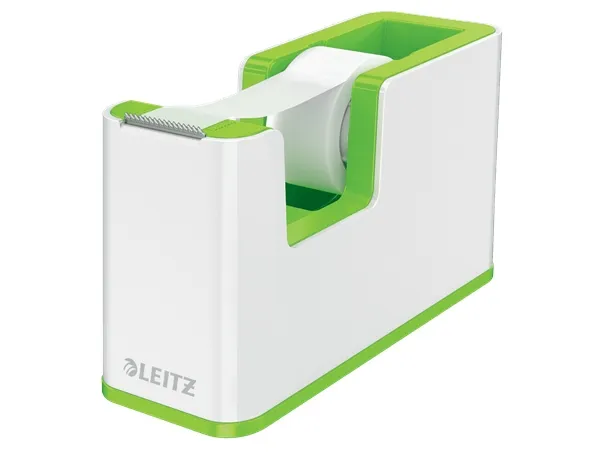 Tapedispenser Leitz WOW Dual hvid/grøn