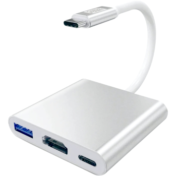 Carpoint USB-C adapter 3 in 1