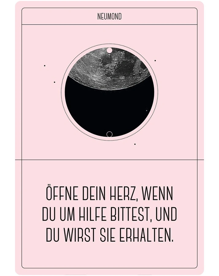 Orakel-Kartenspiel OMM FOR YOU - MONDORAKEL