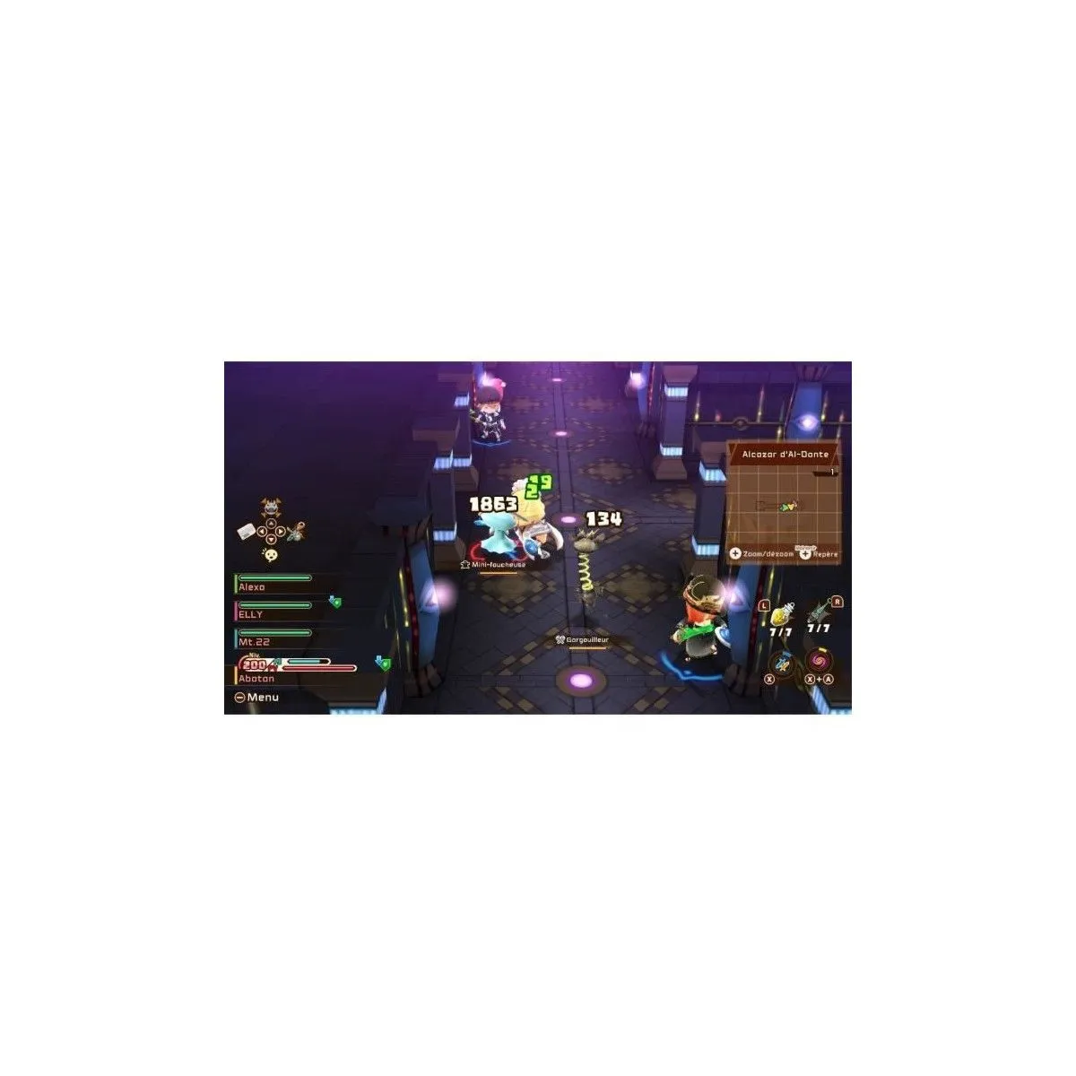 Nintendo Snack World Mordus Donjons Gold