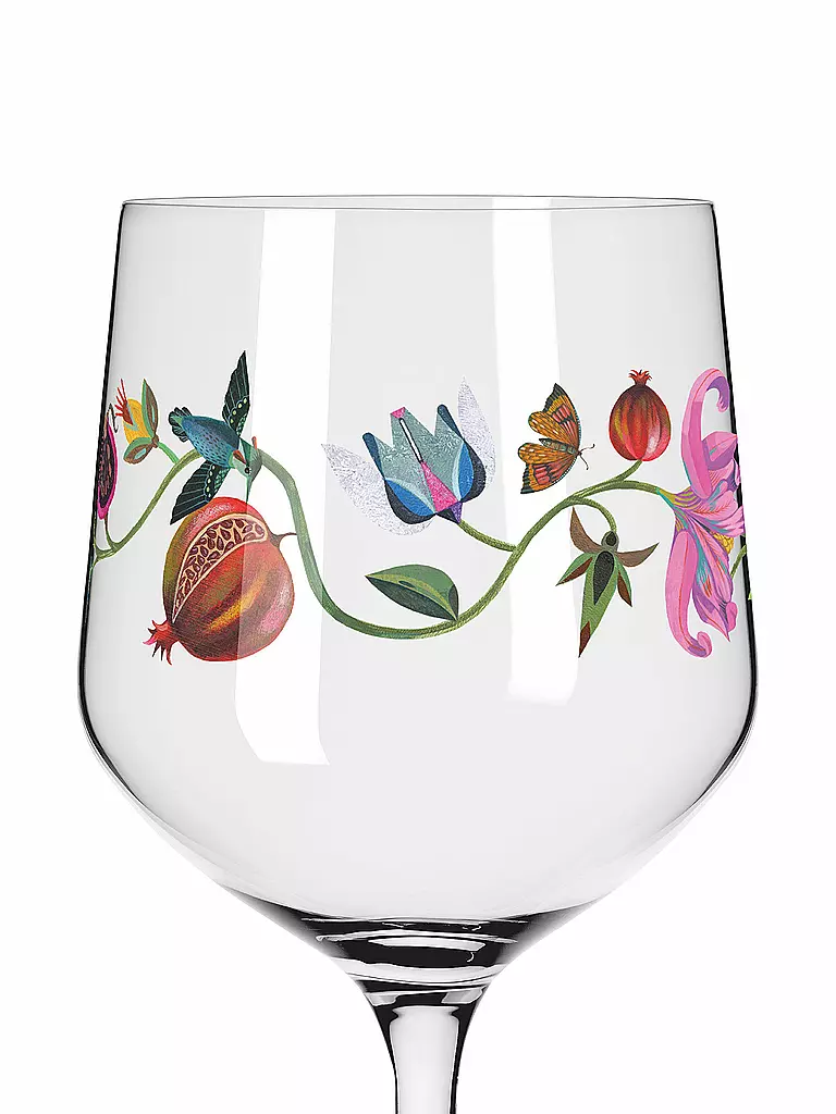 RITZENHOFF Gin Glas 2-er Set BOTANIC LIGHTS #9 #10 Olaf Hajek 2024 bunt