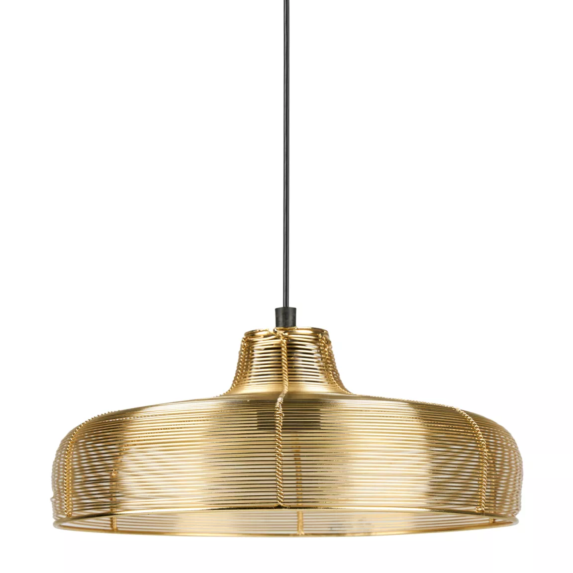 Suspension lumineuse métal (D29 cm) Lio Or