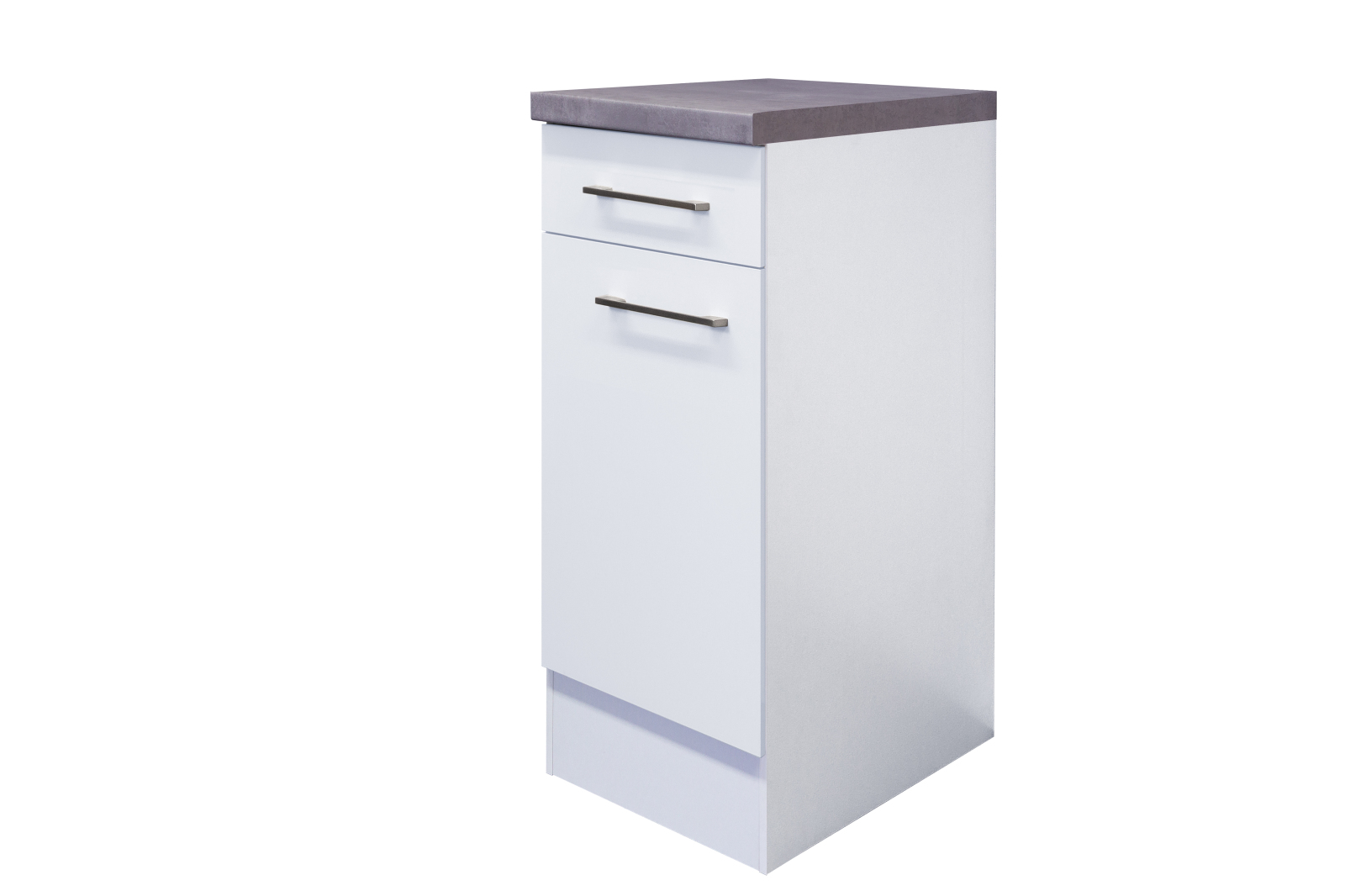 Unterschrank ELEA - weiß-Beton - 30 cm