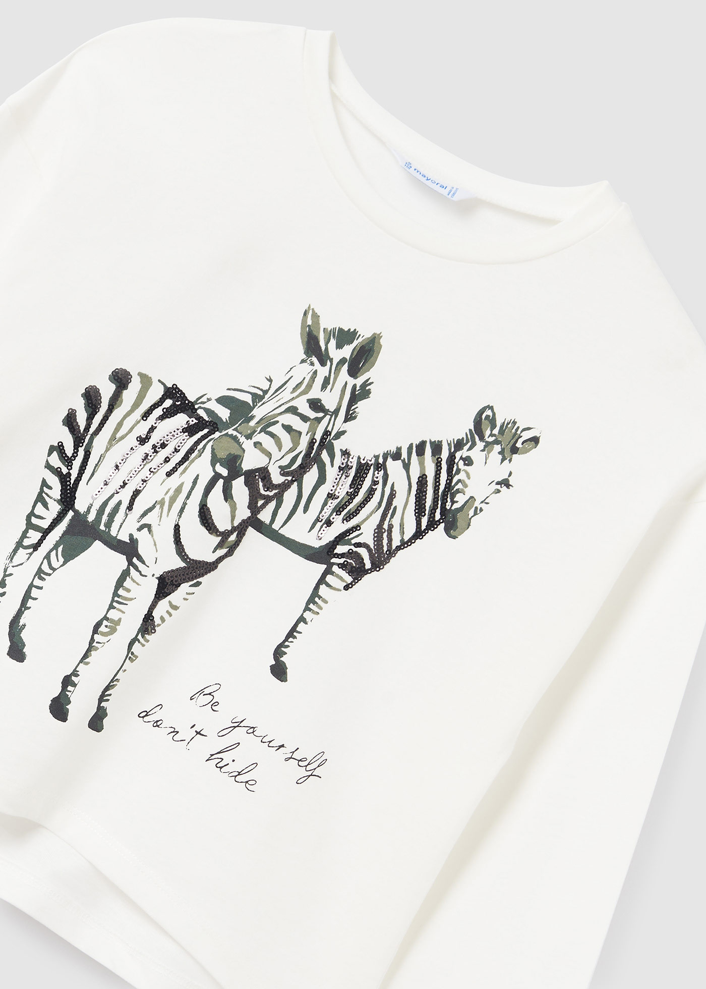 Camiseta estampada Better Cotton para meninas