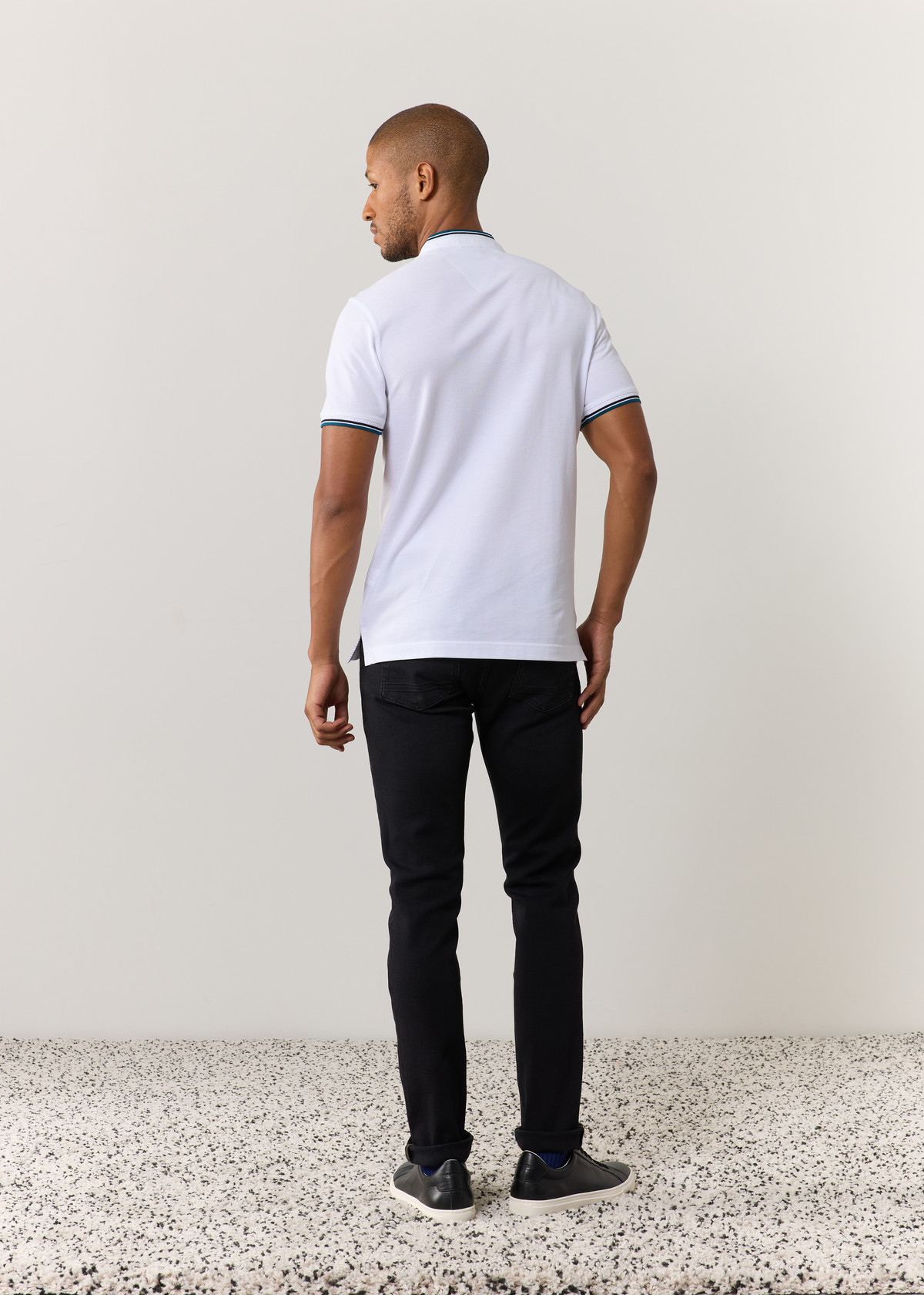 Jean skinny en coton stretch noir