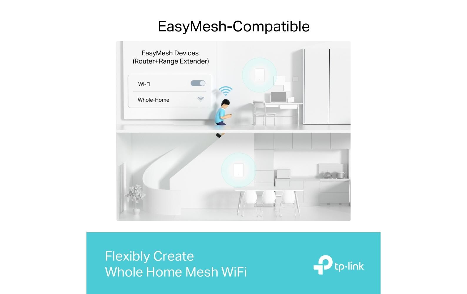 WLAN-Repeater Archer Air E5AX3000 Dual-Band Wi-Fi 6 Air Range Extender