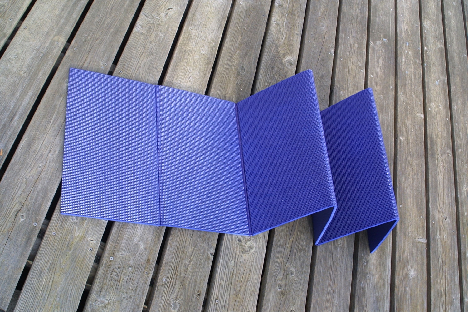 Basic Nature Isomatte Faltbar blau