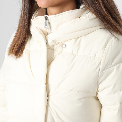Doudoune Capuche Femme Falcon 3 Ecru