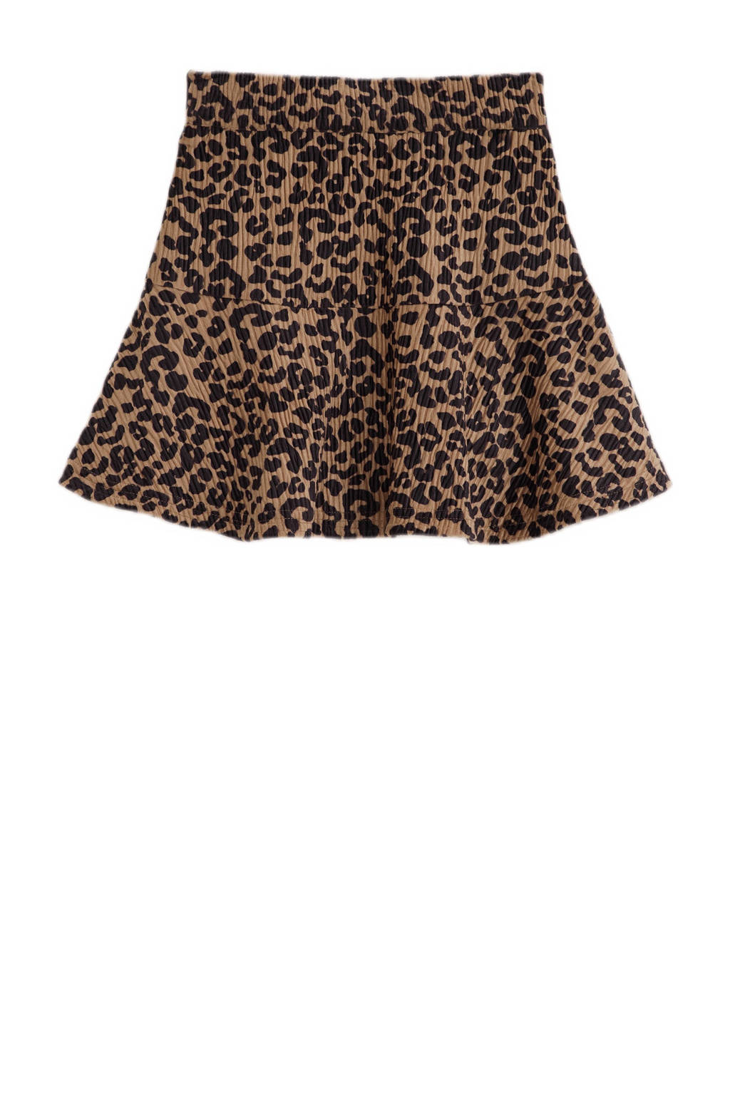 WE Fashion korte rok bruin