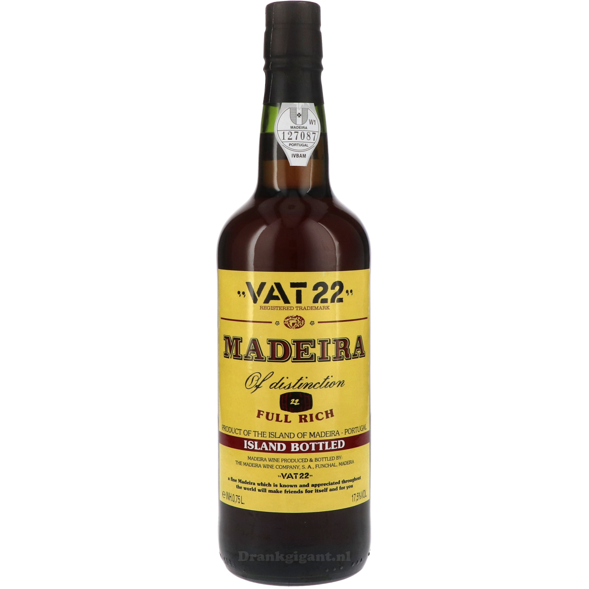 Madeira Vat 22 75 cl