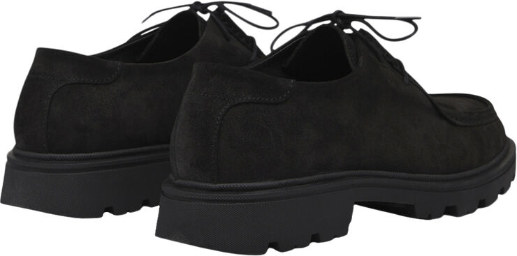 Garment Project Minnesota Low - Black Suede Black