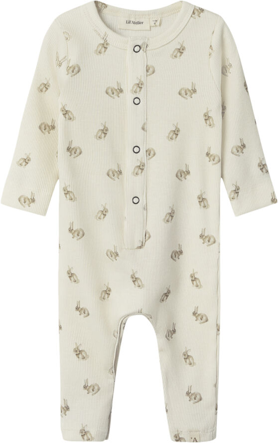 Lil' Atelier NBNLAVO EMO LS SLIM SUIT LIL Turtledove/rabbit
