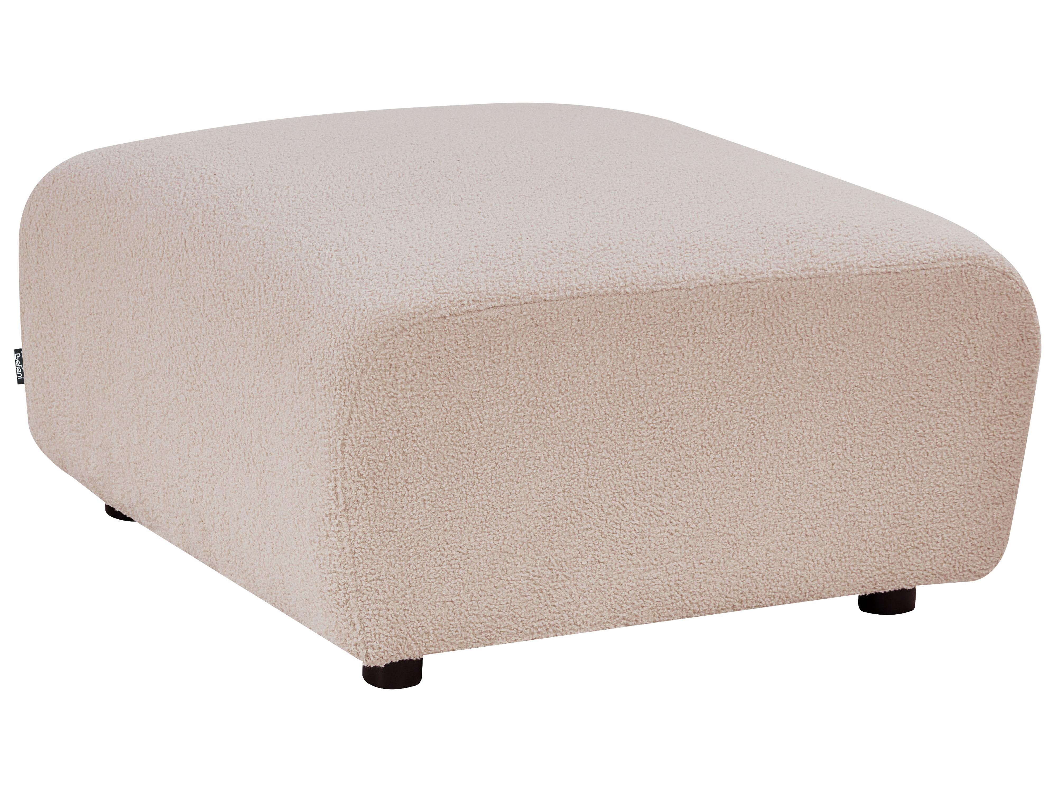 Ottomaan KIVVIK Bouclé Beige