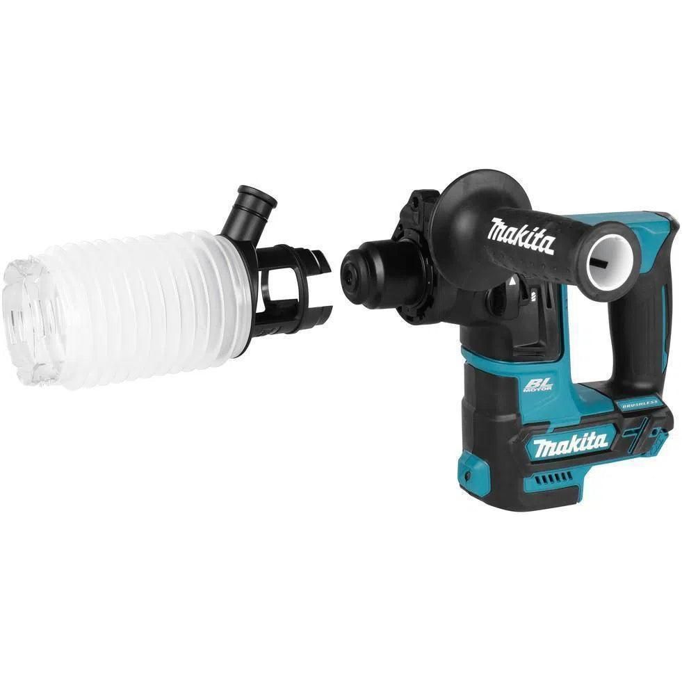Makita HR166DZJ Accu Boorhamer SDS-Plus 1,1J incl. Stofafzuiging 12V Max Basic Body in Mbox