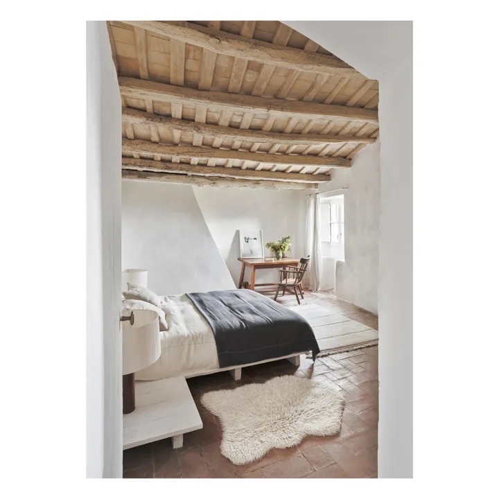 Lorena Canals Tapis Woolly  | Blanc