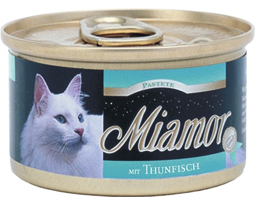 Miamor natvoer voor katten, tonijnpaté, 85 g