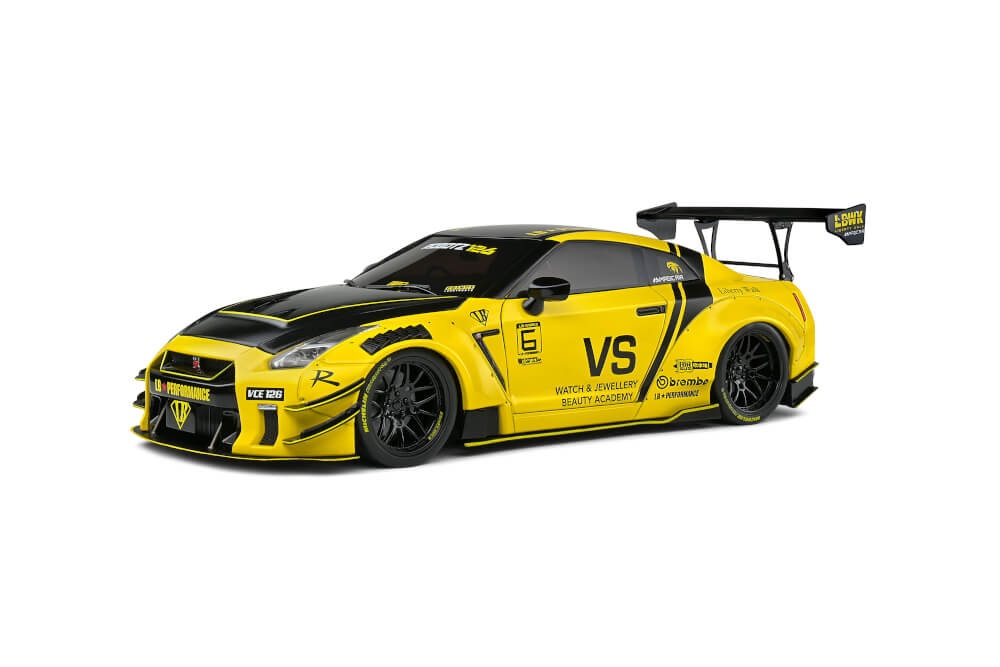 1:18 Nissan GT-R (R35) gelb